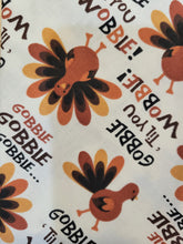 Load image into Gallery viewer, Gobble 'Till You Wobble Bandana (LARGE)