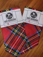 Load image into Gallery viewer, Plaid Bandana (EXTRA SMALL)