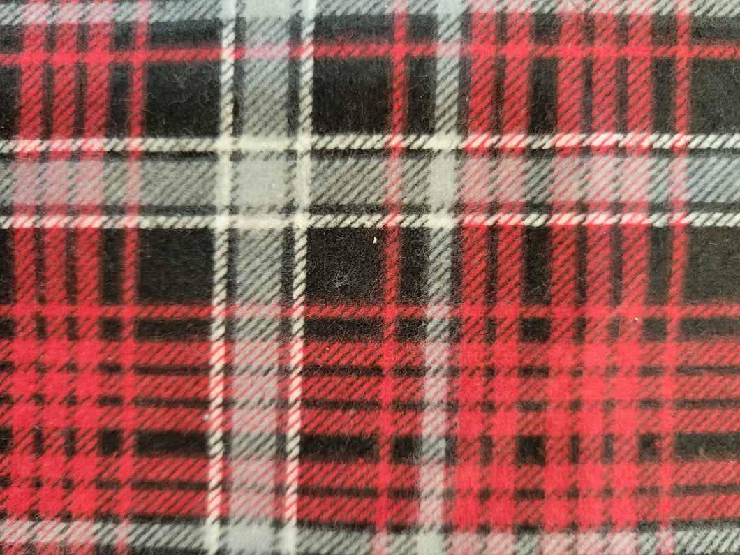 Red, Black, and White Flannel (LARGE)